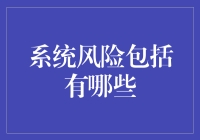 系统风险的全面解析：企业与投资视角下的多维度审视