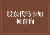 详解股东代码卡查询：掌握投资身份验证的新途径