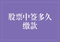 股票中签缴款：一场与时间赛跑的马拉松