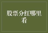 如何查询上市公司股票分红情况：一份初学者指南