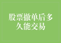 股票撤单后多久能再次交易？掌握撤单机制与市场影响