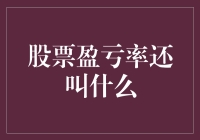 股票盈亏率：从收益率到波动系数的多维解读