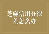 芝麻信用分低如何逆转：策略与实践