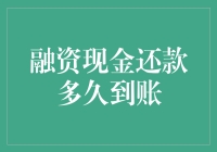 融资现金还款：从申请到到账，你的钱包能hold住多久？