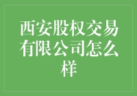 西安股权交易有限公司：以资本为笔，书写城市经济发展新篇章