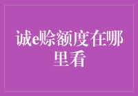 诚e赊额度在哪里查看：企业财务管理新思路