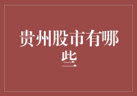 贵州股市的崛起：从优质企业到新兴产业