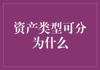 资产类型可分为什么：多元化投资组合构建的基石