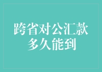 跨省对公汇款到账时间详解：速度与效率的较量