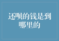 钱去哪儿啦？跟着还呗一起揭秘资金流向！