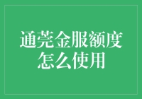 探讨通莞金服额度：合理规划与高效使用