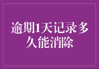 逾期1天记录多久能消除：解析信用修复周期与策略