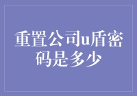 公司U盾密码重置指南：如何找回自己丢失的数字身份？