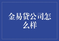 金易贷公司：信贷行业的创新与挑战